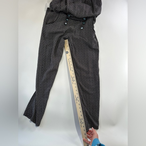 Daughters of the Liberation cottagecore geometric print jumpsuit - Picture 10 of 14